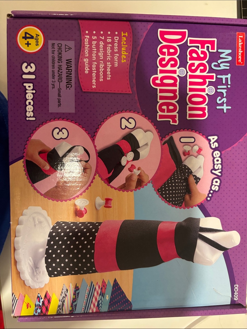 My First Fashion Designer Dress Form Kit